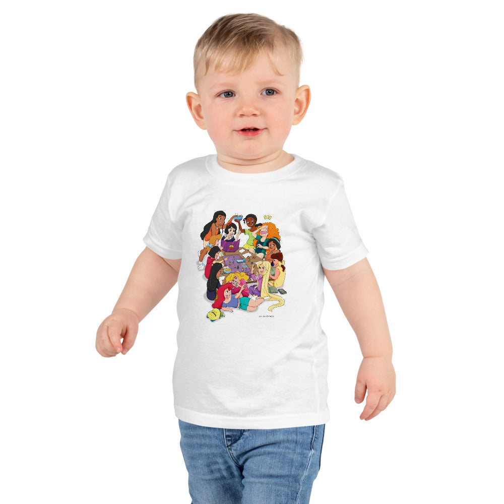 Disney Princesses and DND Kids Jersey T-Shirt