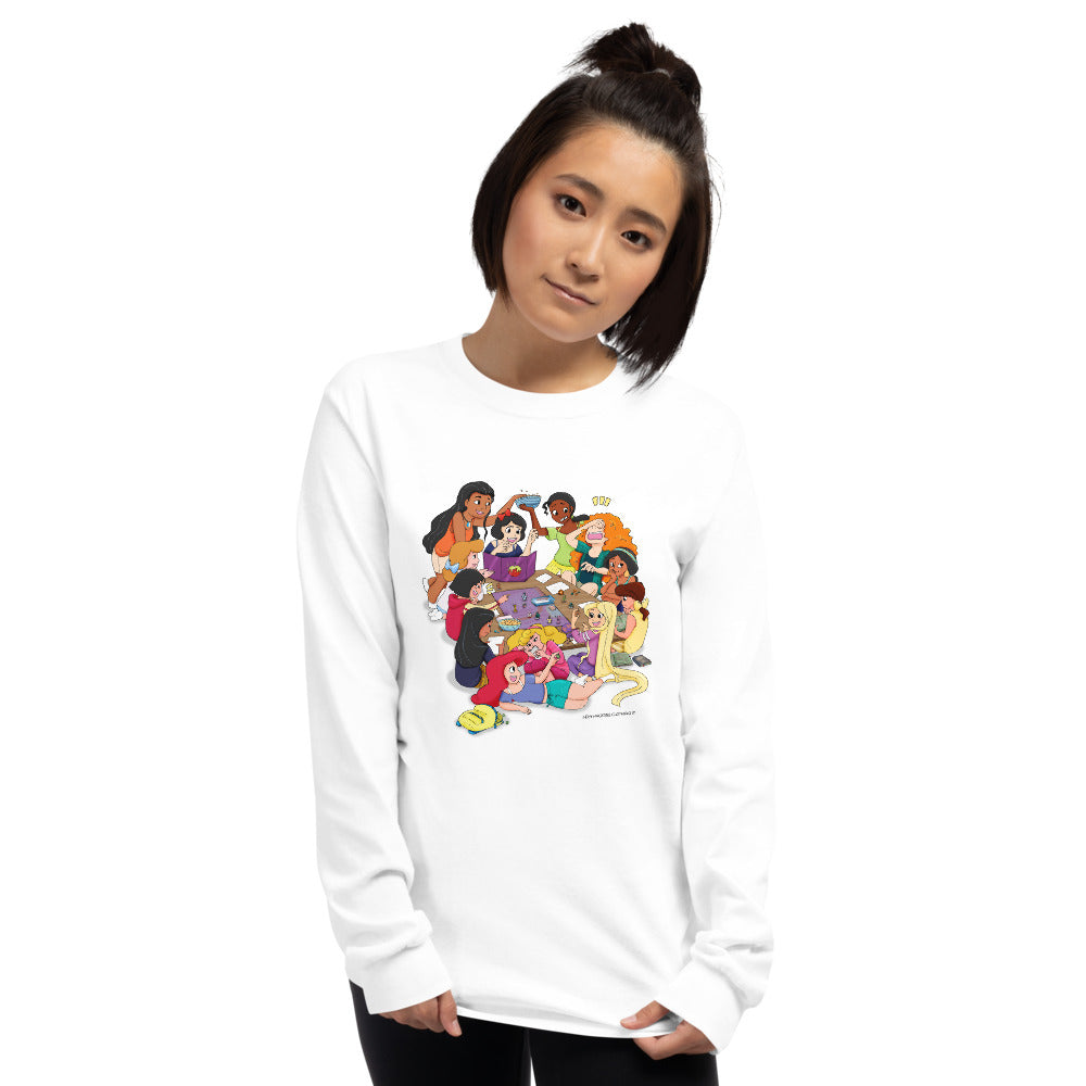 Disney Princesses and DND Men's Long Sleeve
