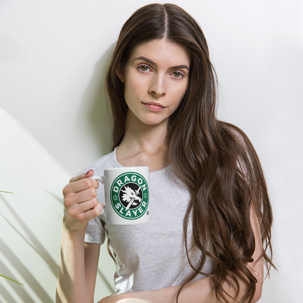 RPG Dragons Starbucks SexyhackersTV Coffee Mug