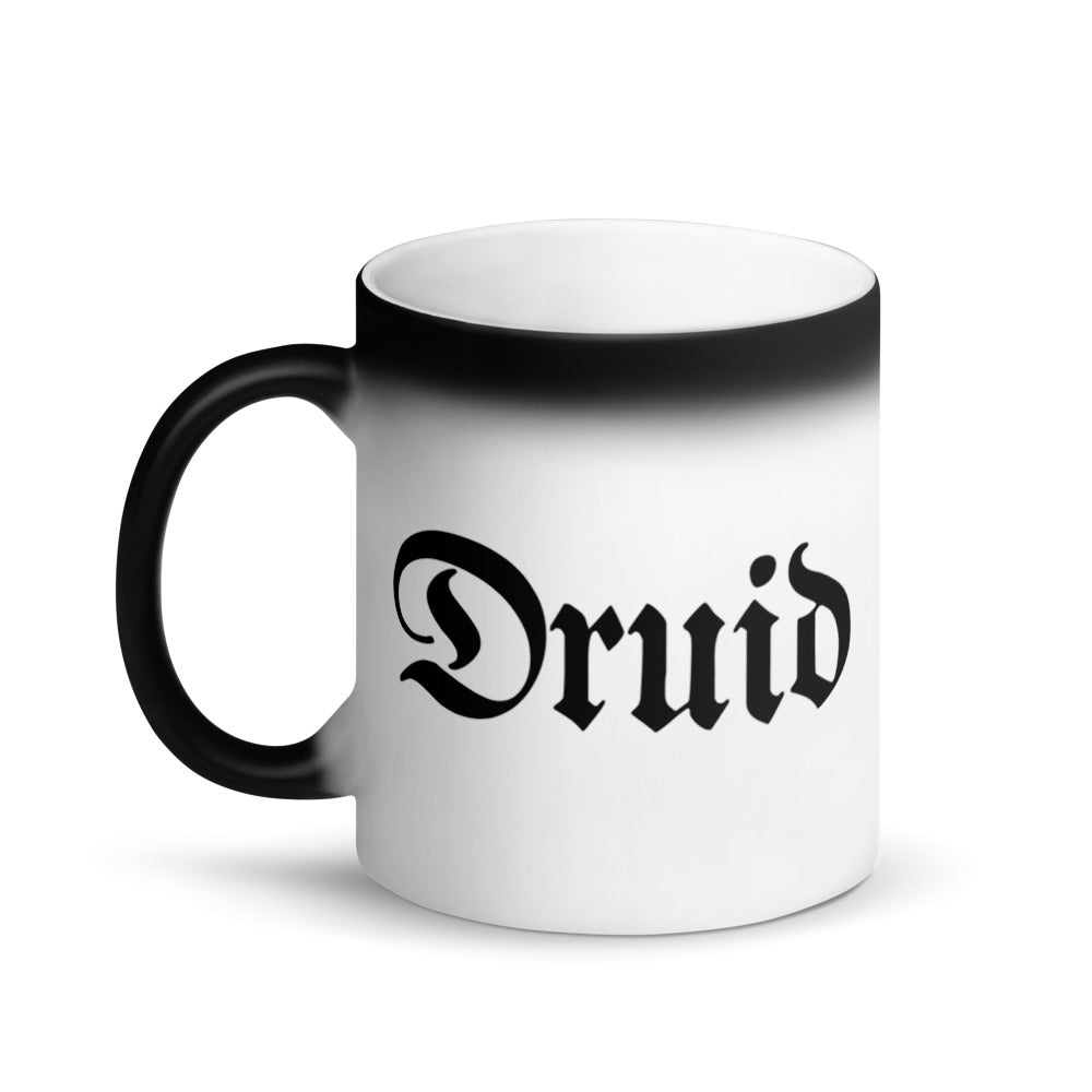 Druid RPG Character Class Color-Changing Coffee Mug