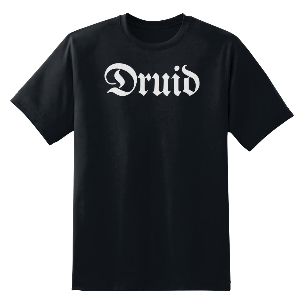Druid RPG Fantasy Class Large Title Unisex T-Shirt