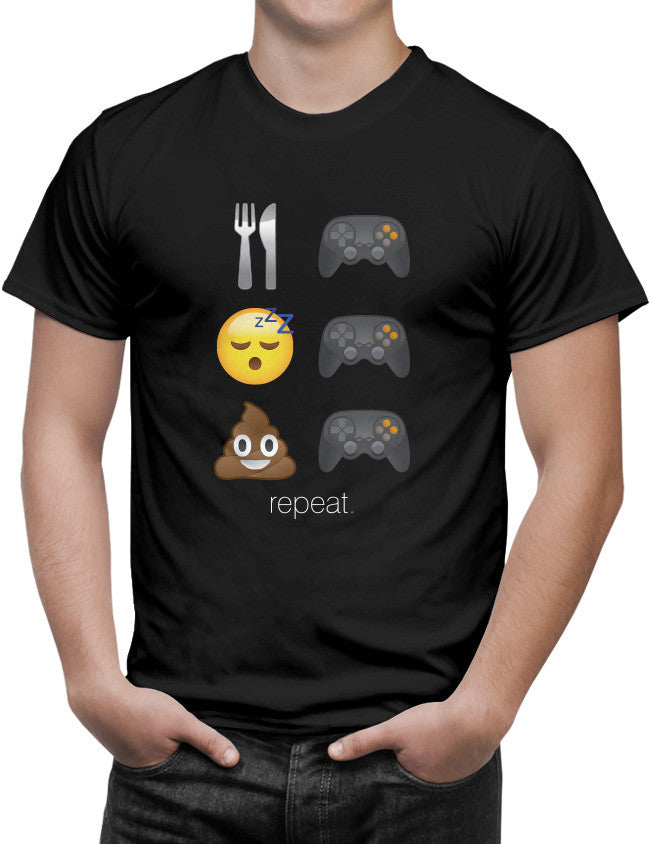 Shirt - Eat Game. Sleep Game. Poop Game. Repeat.  - 3