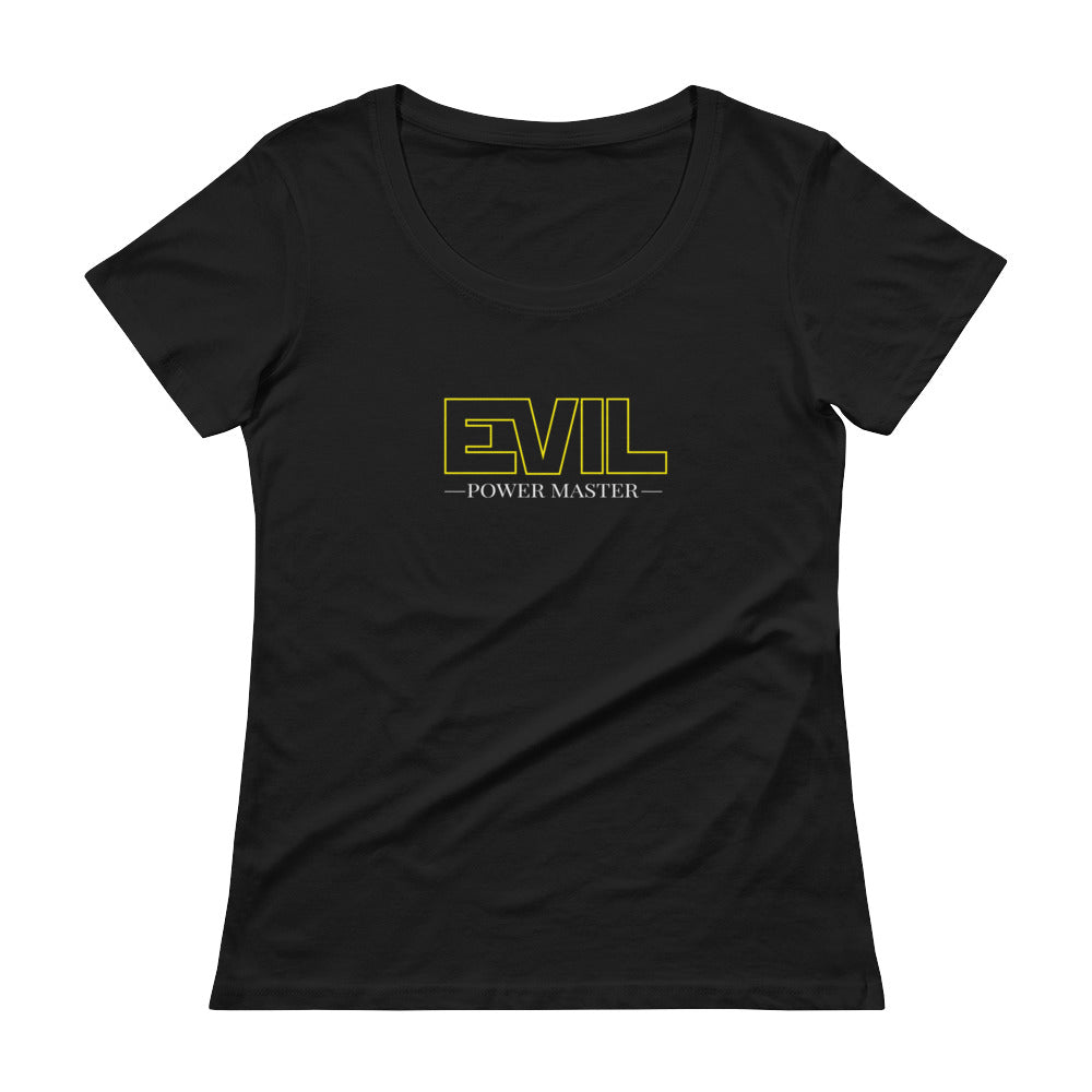 Evil Power Master Women's Scoopneck T-shirt
