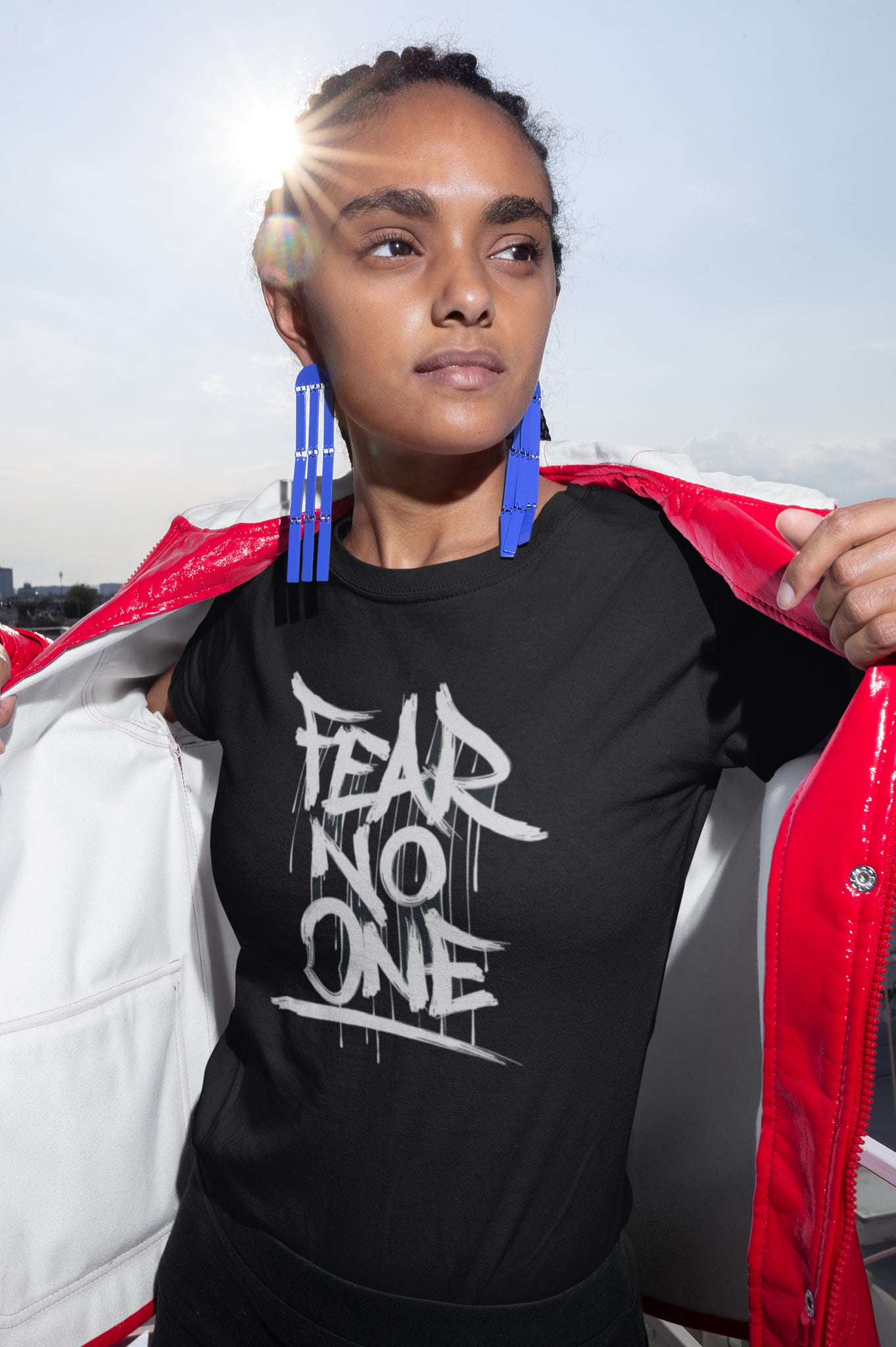 Fear No One Unisex T-Shirt by Sexy Hackers