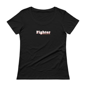 Fighter Women's Scoopneck T-shirt