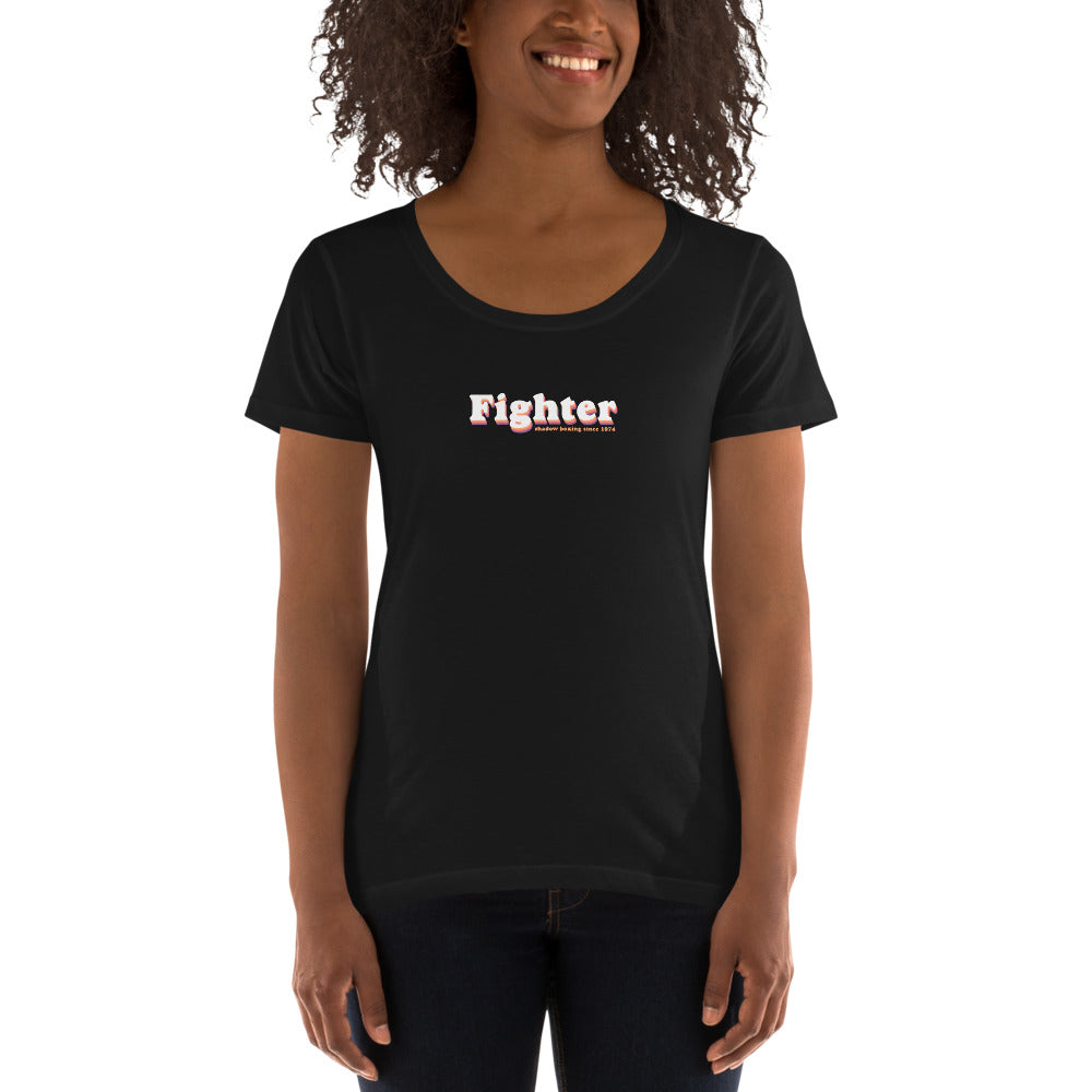 Fighter Women's Scoopneck T-shirt