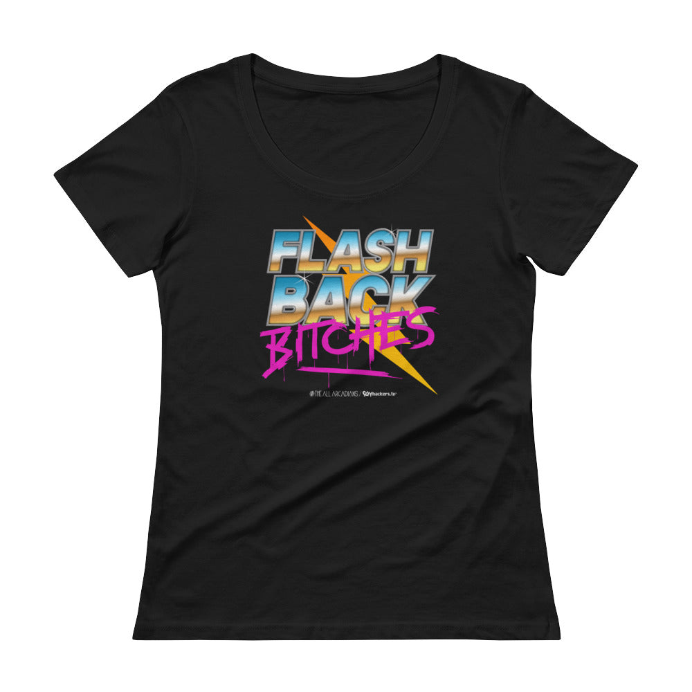 Flashback Bitches Women's Scoopneck T-shirt
