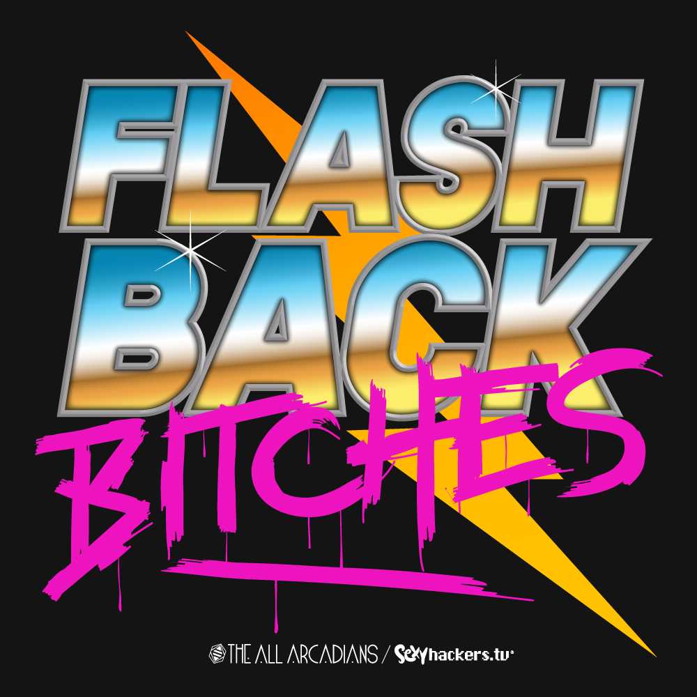 Flashback Bitches Women's Racer-back Tank-top