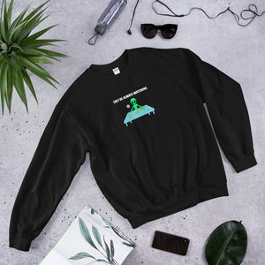Flat Earth Alien Unisex Sweatshirts