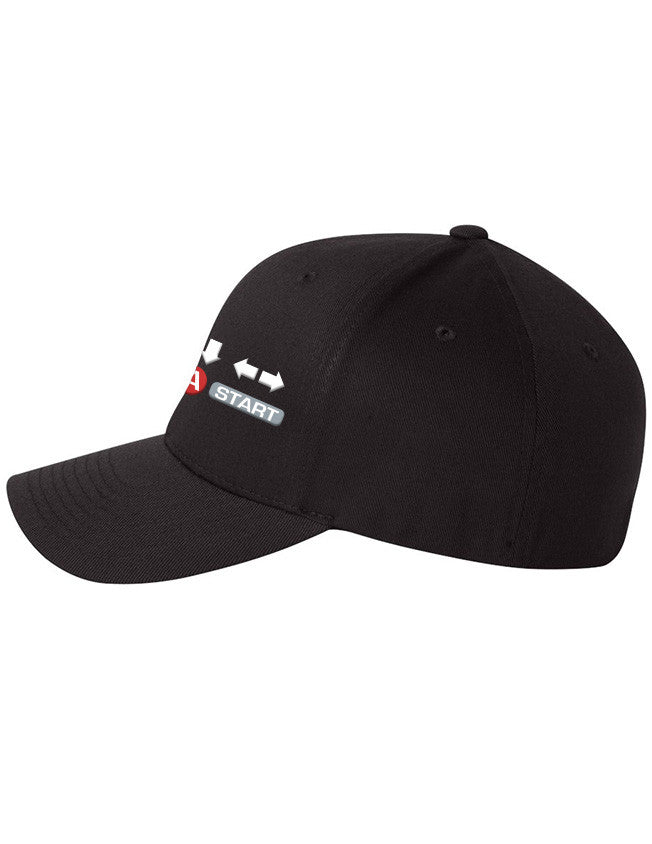 Flexfit - Contra Cheat Code Hat - ⇧⇧⇩⇩⇦⇨⇦⇨ Ⓑ Ⓐ  START  - 2