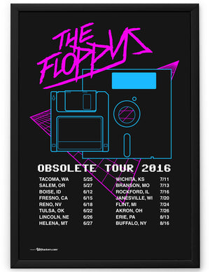 Poster - The Floppys Obsolete Tour  - 2