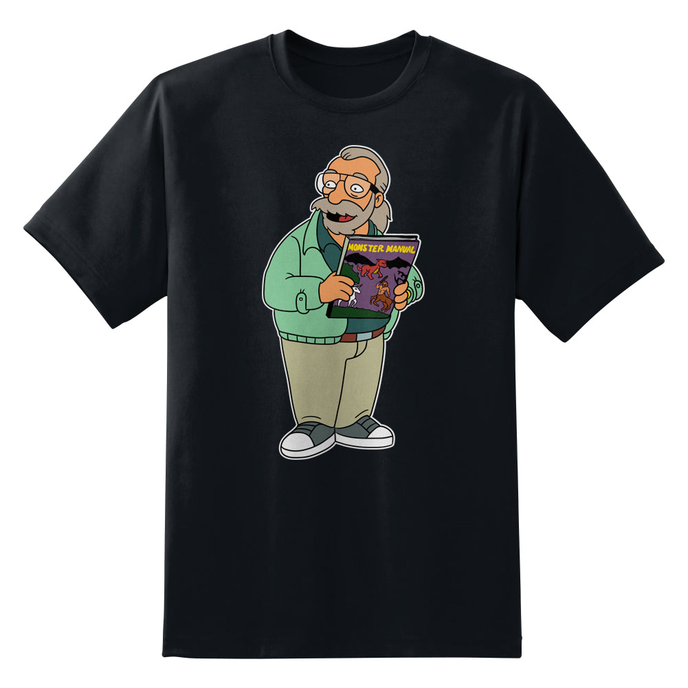 Gary Gygax Cartoon T-Shirt