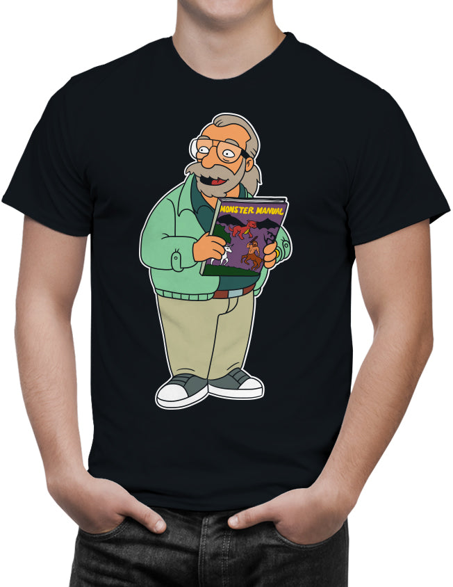 Gary Gygax Cartoon T-Shirt