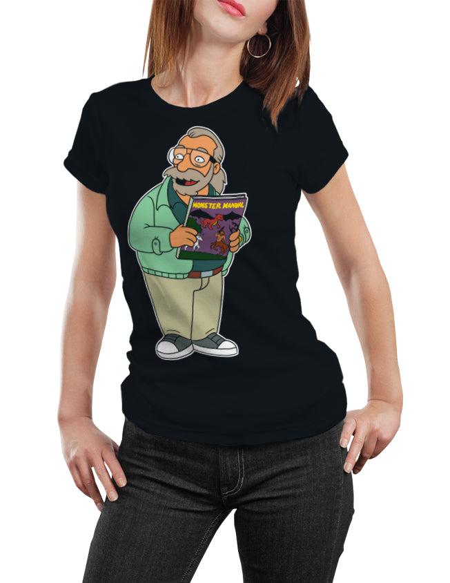 Gary Gygax Cartoon T-Shirt