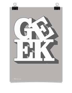 Geek Poster