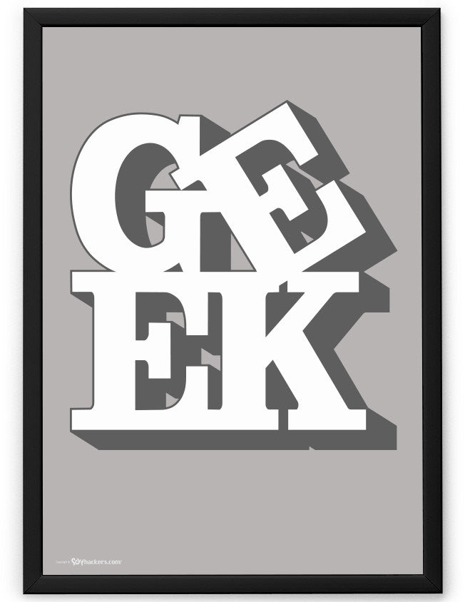 Geek Poster