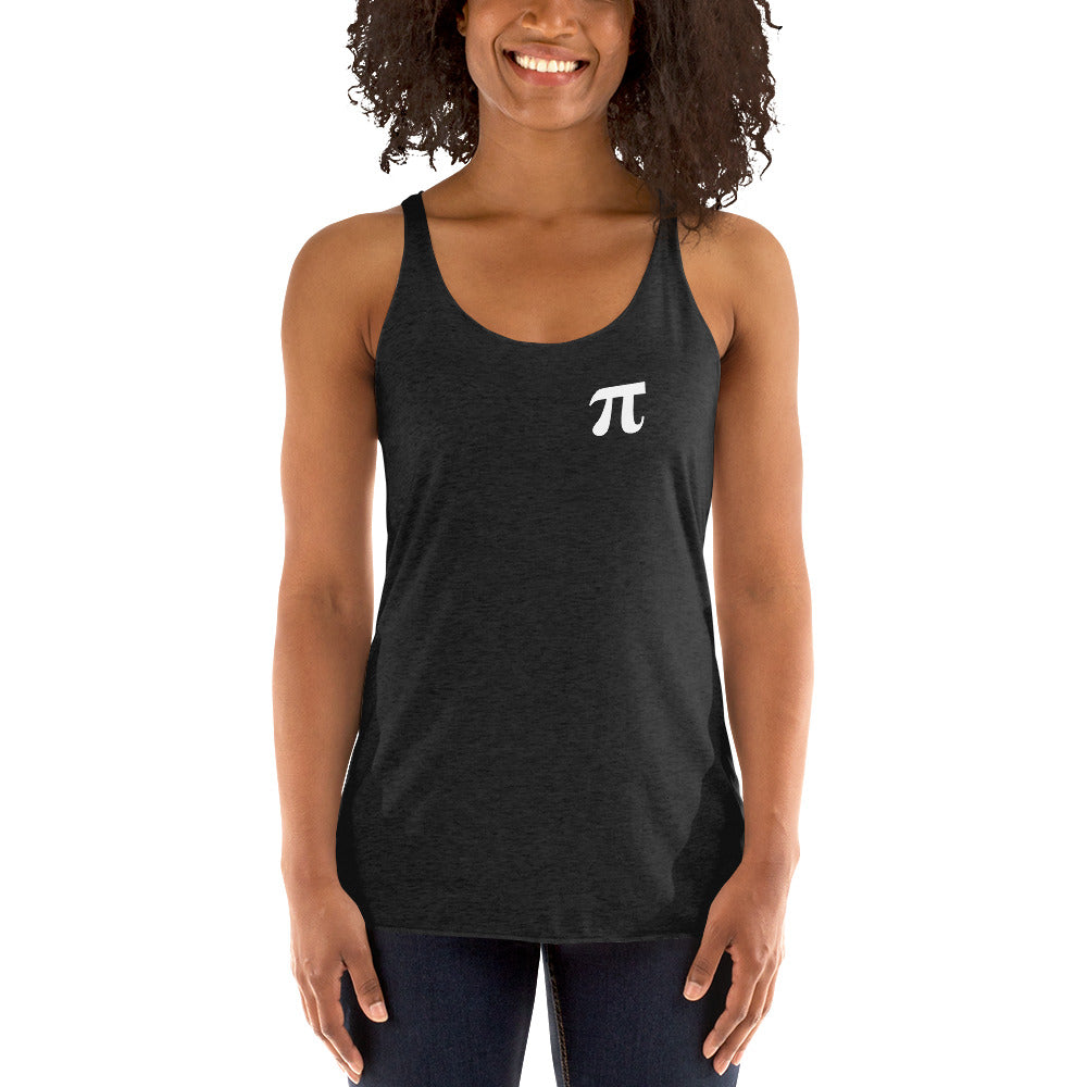 Pi Women's Racer-back Tank-top