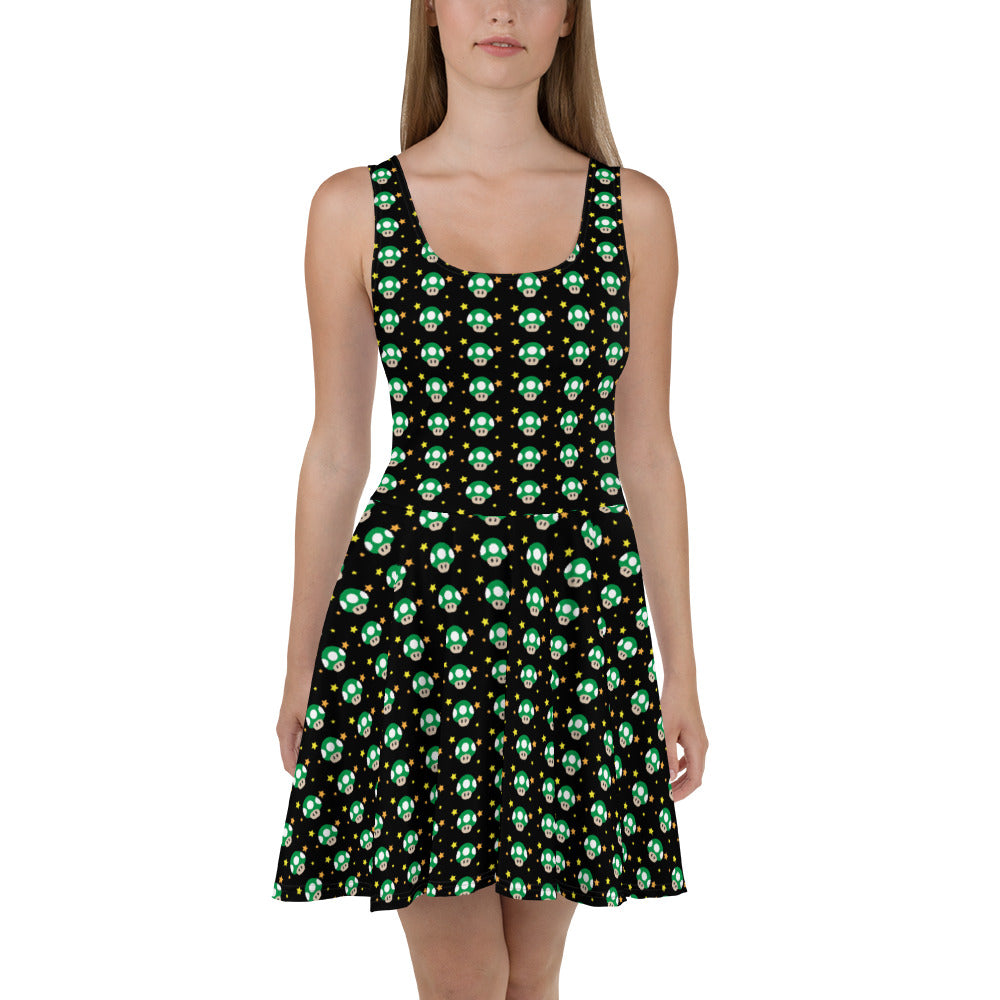 Mario Mushroom Skater Dress – Sexy Hackers Clothing Inc