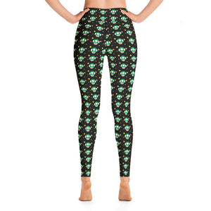 Mario Mushroom Yoga Leggings