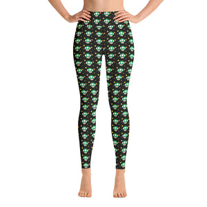 Mario Mushroom Yoga Leggings
