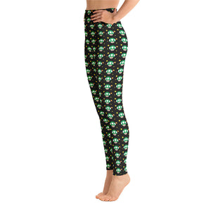 Mario Mushroom Yoga Leggings
