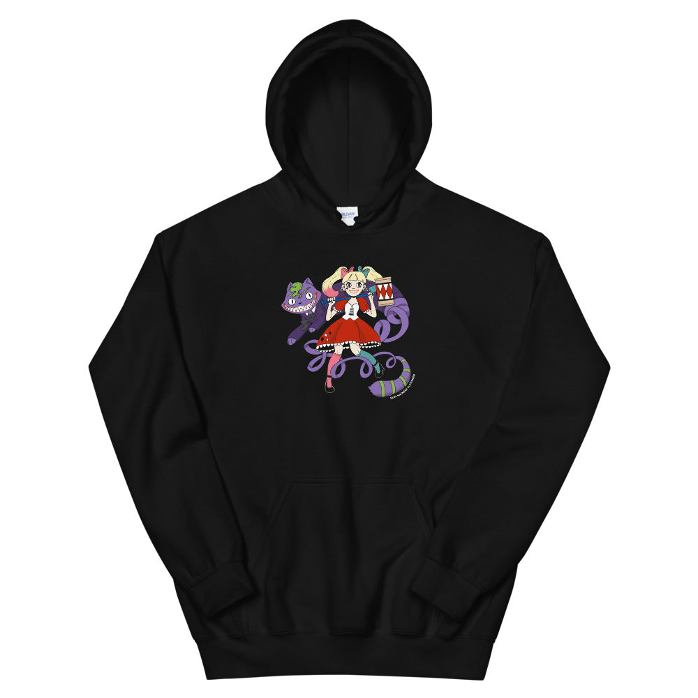 Harley Quinn and Joker in Wonderland Unisex Hoodies Sexy Hackers Clothing Inc. Harley Quinn and Joker in Wonderland Unisex Hoodies Sexy Hackers Clothing Inc.