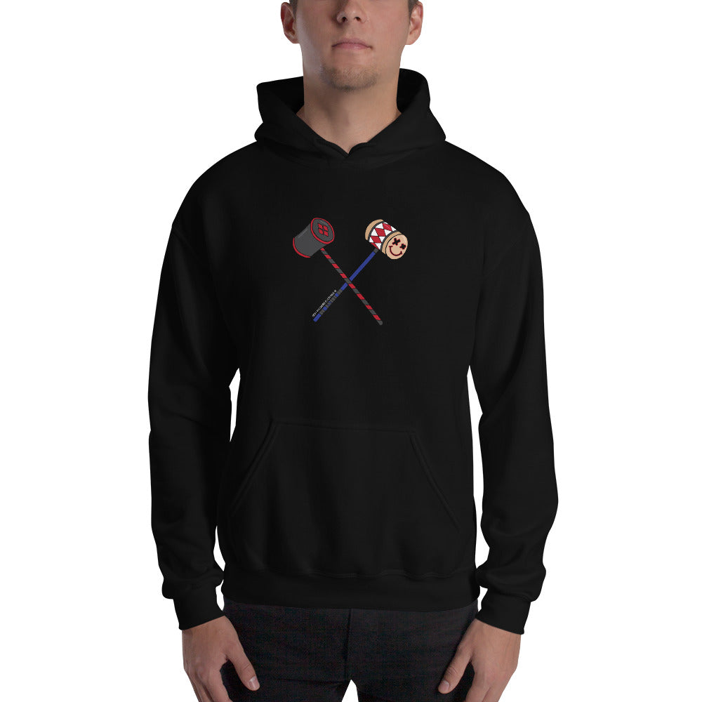 Harley Quinn Mallets Unisex Hoodies