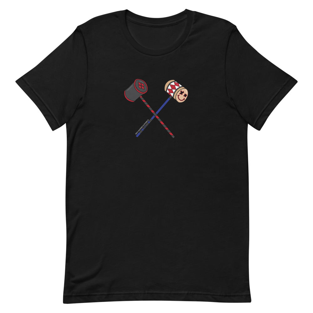Harley Quinn Mallets Unisex T-shirt