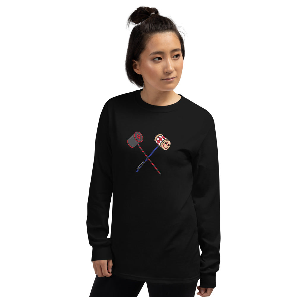 Harley Quinn Mallets Men's Long Sleeve