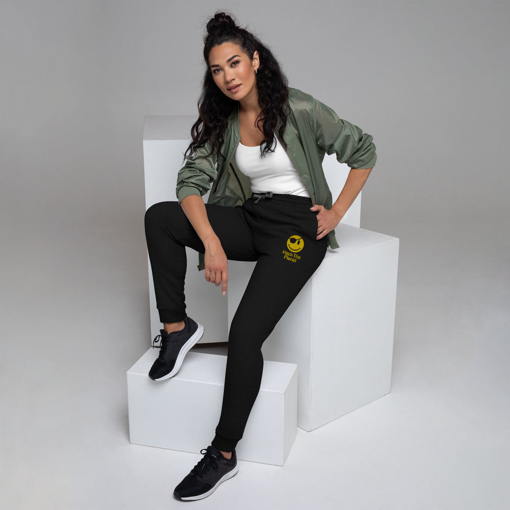 Hack The Planet - Unisex Embroidered Sweatpants