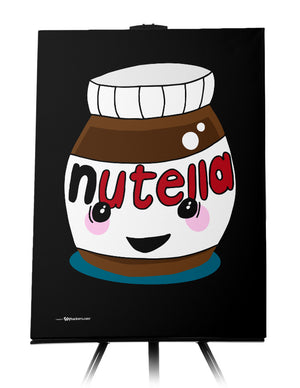 Happy Nutella Jar Canvas