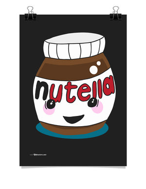 Happy Nutella Jar Poster