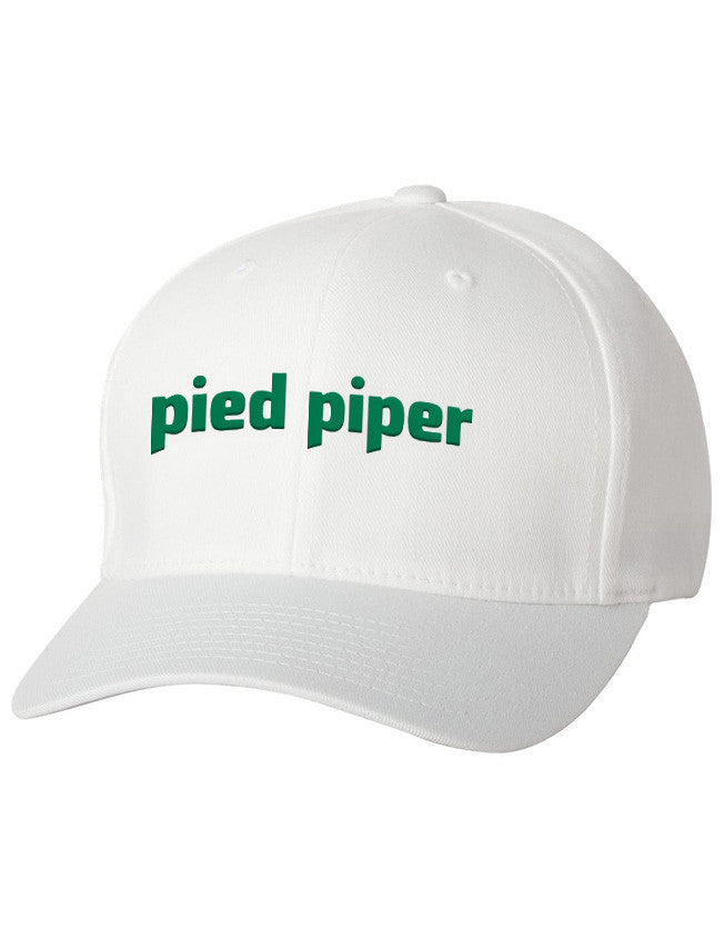 Flexfit - Pied Piper Logo Hat from the TV Series Silicon Valley on HBO White - 1