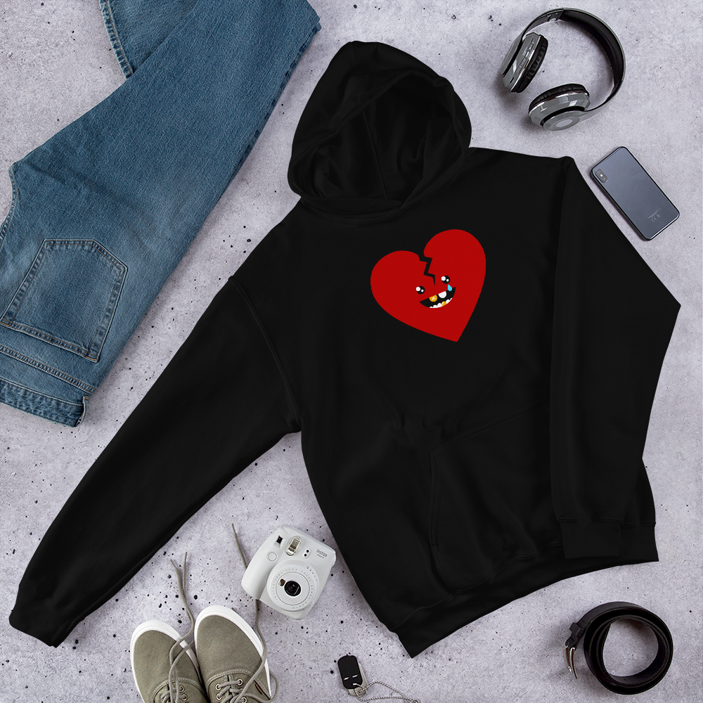 HeartBreak Kid Unisex Hoodies Sexy Hackers Clothing Inc