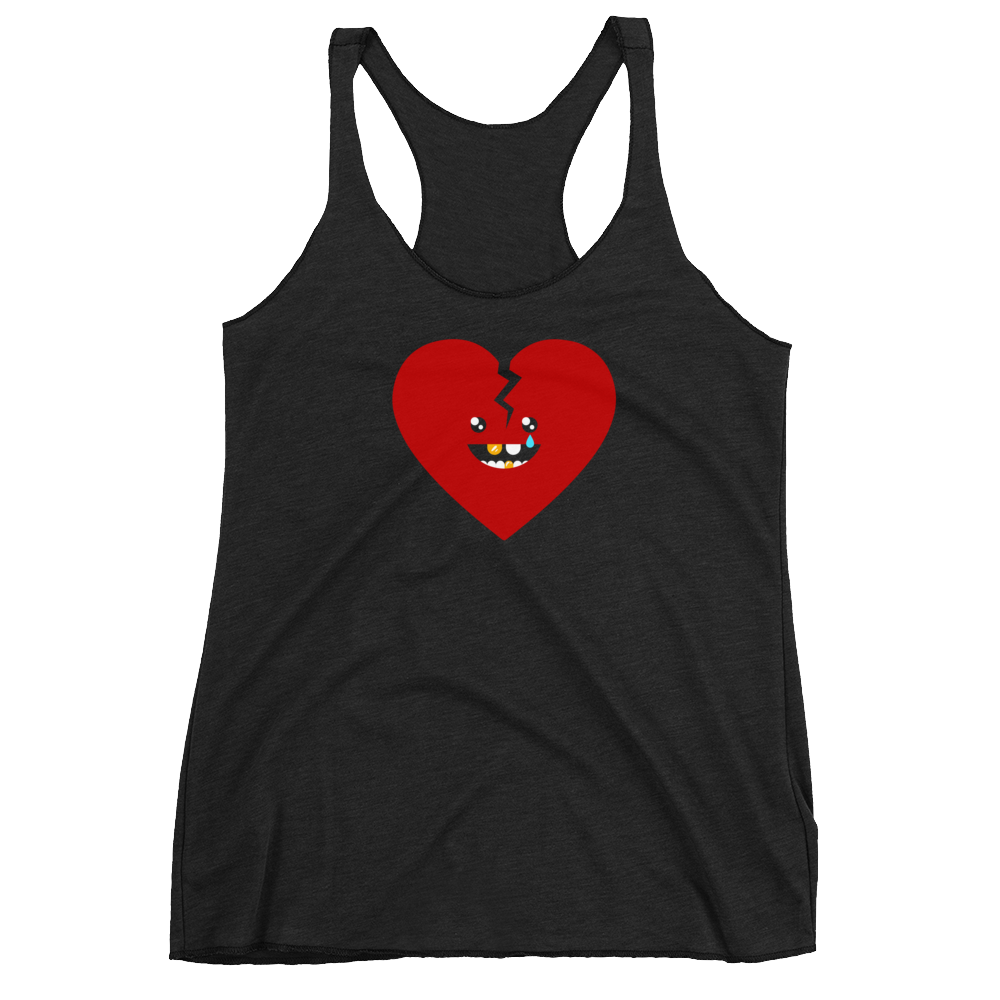 HeartBreak Kid Women's Racer-back Tank-top