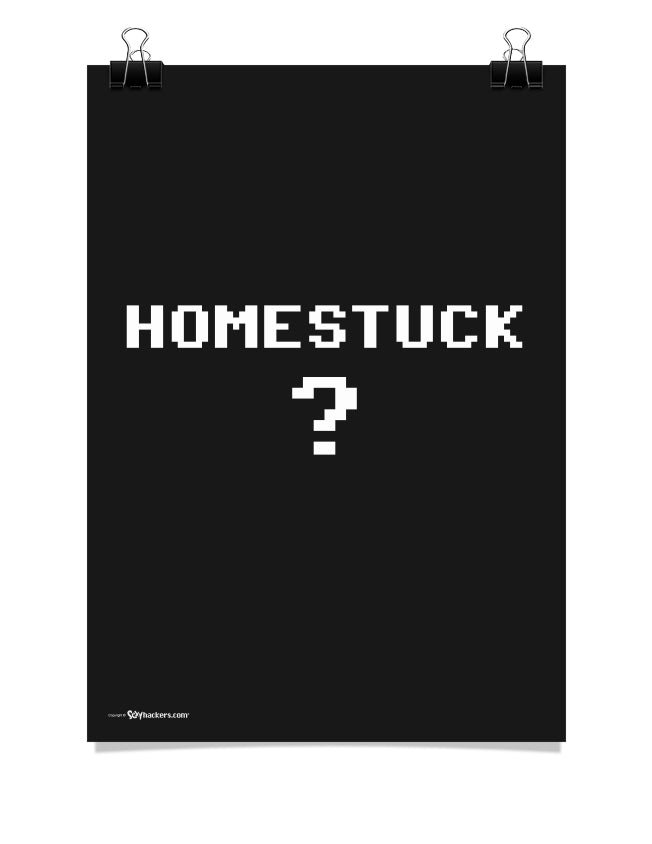 Homestuck Webcomic Poster