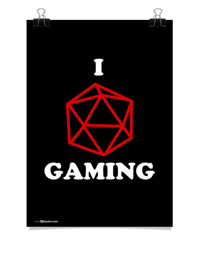 Poster - I (dice) Gaming  - 1