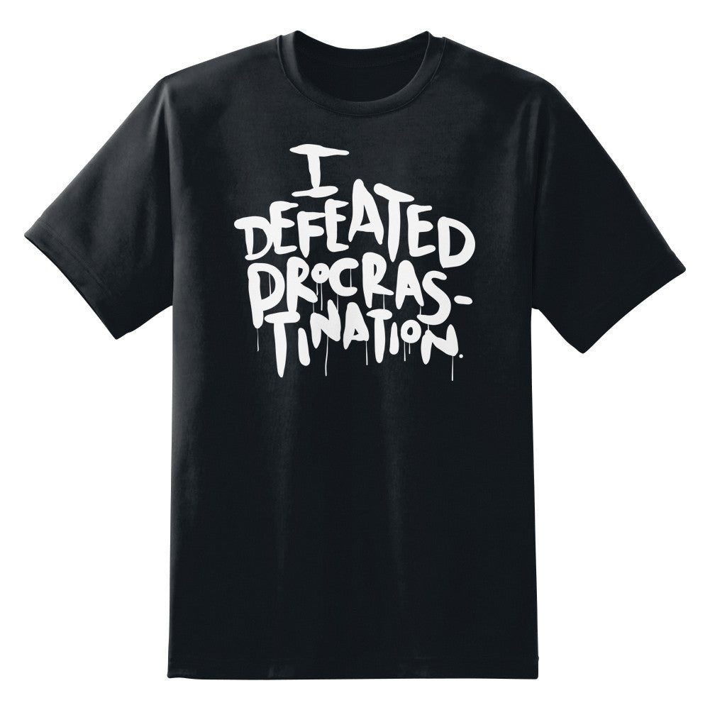 I Defeated Procrastination Unisex T-Shirt by Sexy Hackers