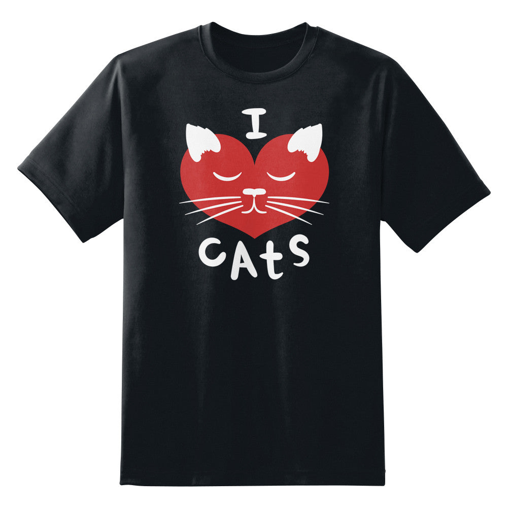 I Love Cats Unisex T-Shirt by Sexy Hackers