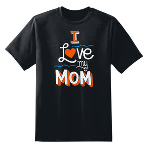 I Love My Mom Unisex T-Shirt by Sexy Hackers