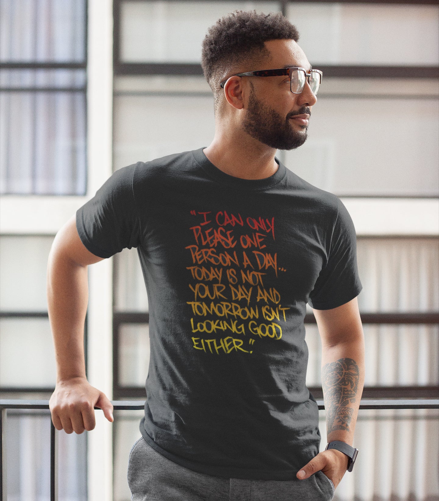 I Can Only Please One Person a Day Unisex T-Shirt by Sexy Hackers