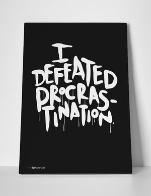 Canvas - I Defeated Procrastination  - 3
