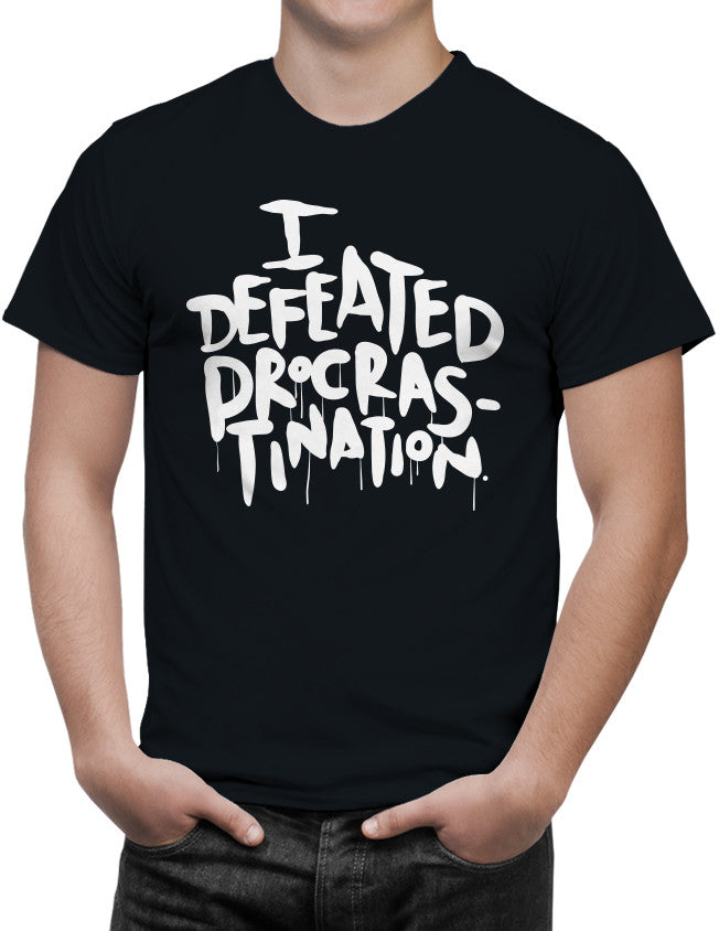 Shirt - I Defeated Procrastination  - 3