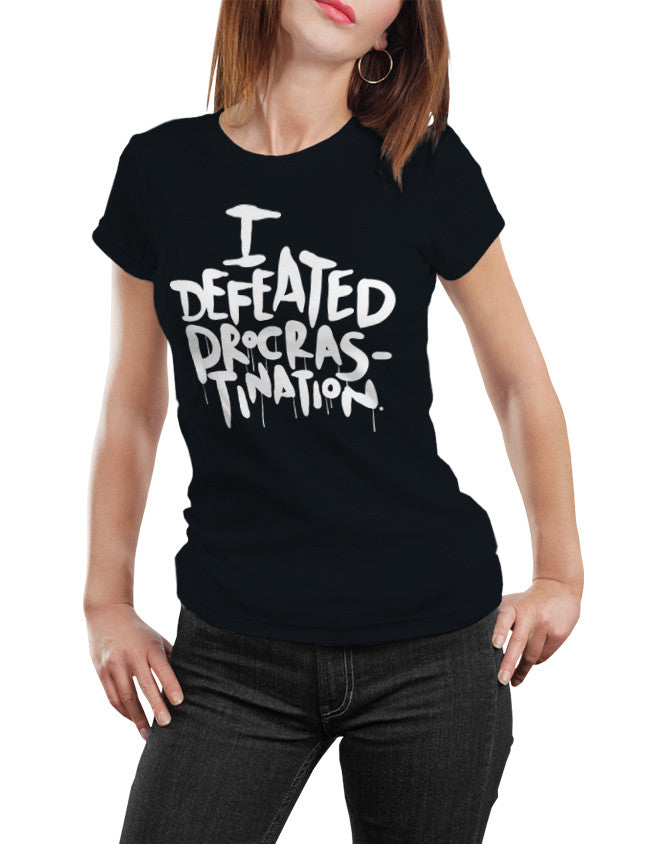 Shirt - I Defeated Procrastination  - 2