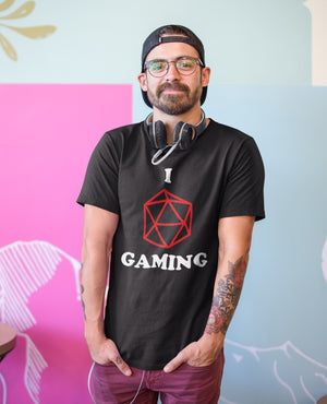 I Dice Gaming Unisex T-Shirt by Sexy Hackers