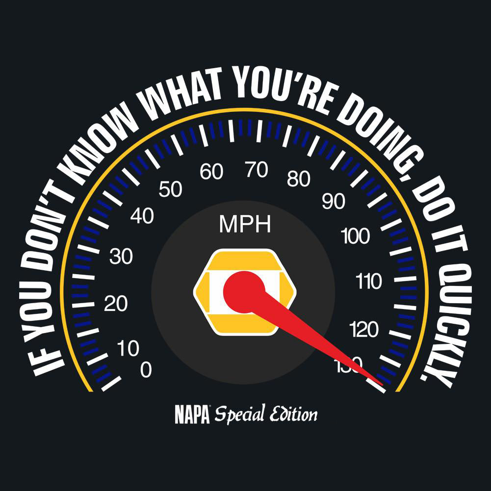 NAPA AUTO PARTS - If you don't know what you're doing, do it quickly