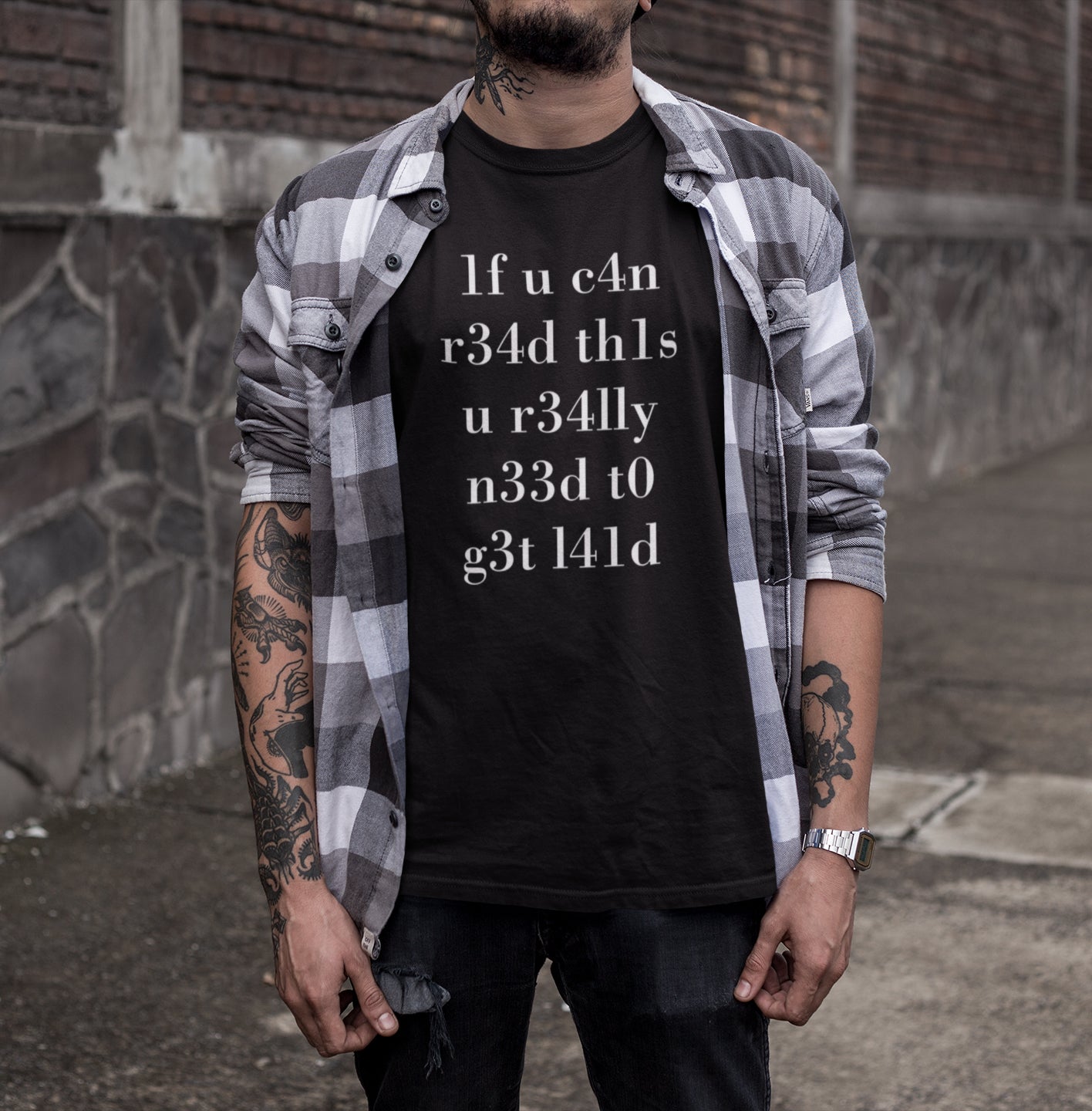 If You Can Read This Leet Speak 1337 Ironic Unisex T-Shirt