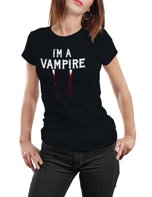 I'm A Vampire T-Shirt by Sexy Hackers