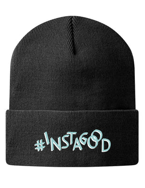 Knit Beanie - #Instagood 