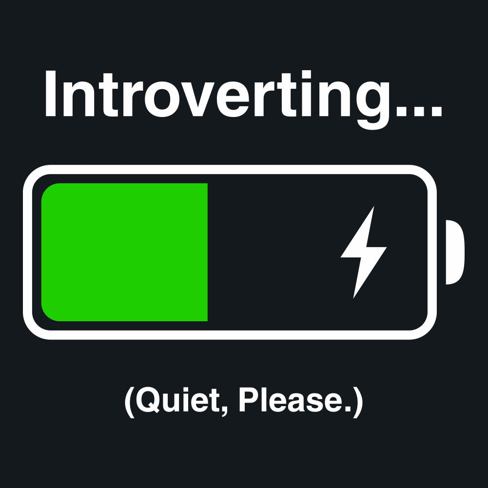 Introverting Quiet Please Funny Unisex T-Shirt